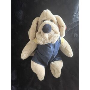 Vintage Wrinkles boy  Dog Hand Puppet Plush Soft Animal NWT Heritage Collection